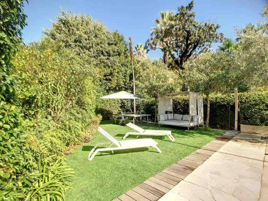 Superb Villa, Swimming Pool, Secluded Gardens Cannes Exterior foto